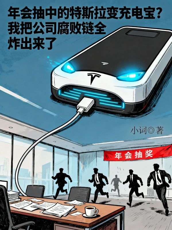 年會抽中的特斯拉變充電寶？我把公司腐敗鏈全炸出來了