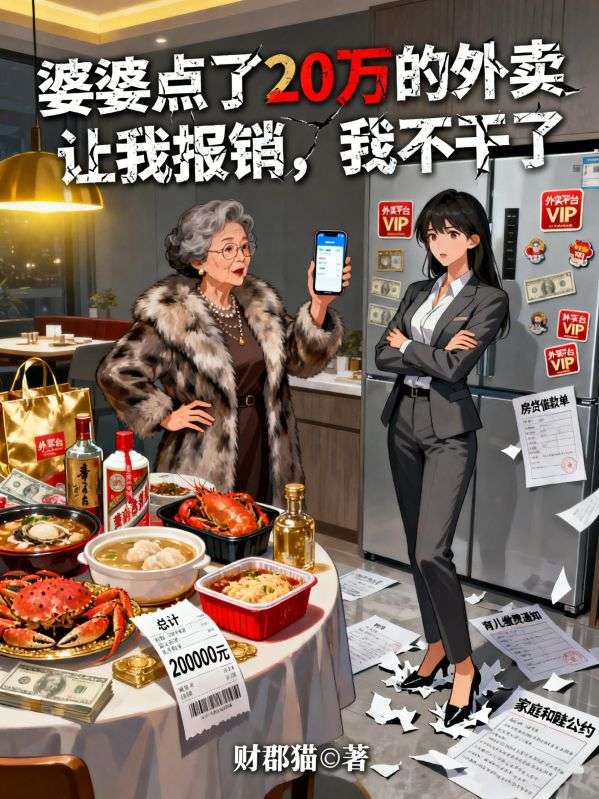 婆婆點了20萬的外賣讓我報銷，我不幹了
