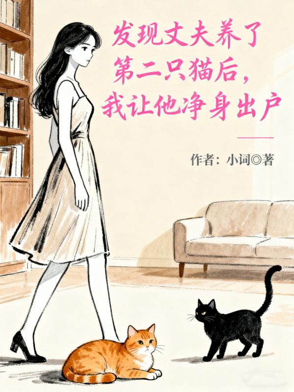 發現丈夫養了第二隻貓後，我讓他淨身出戶