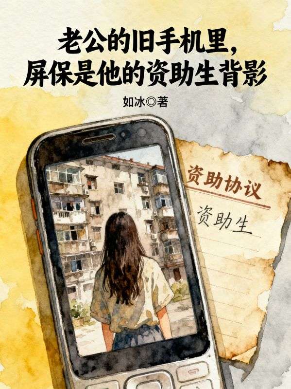 老公的舊手機裏，屏保是他的資助生背影