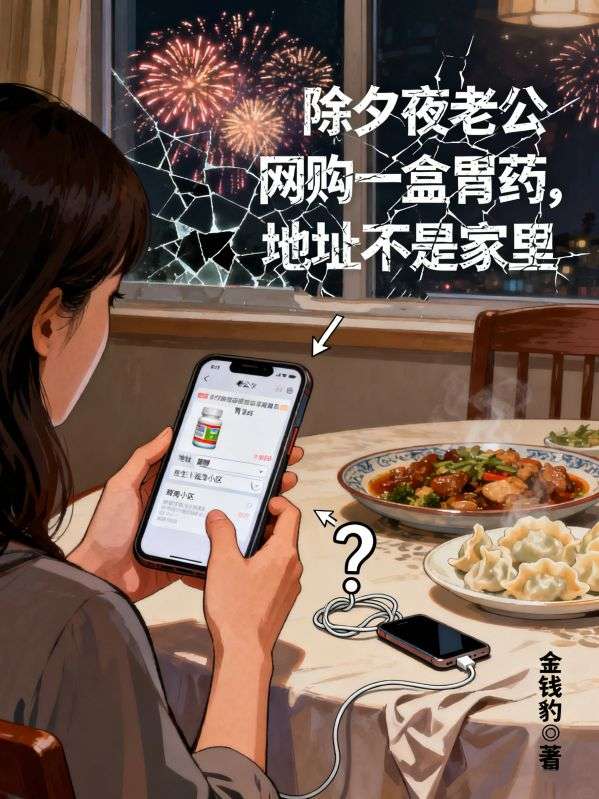 除夕夜老公網購一盒胃藥，地址不是家裏