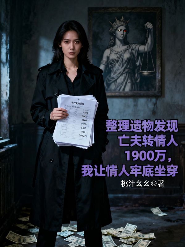 整理遺物發現亡夫轉情人1900萬，我讓情人牢底坐穿