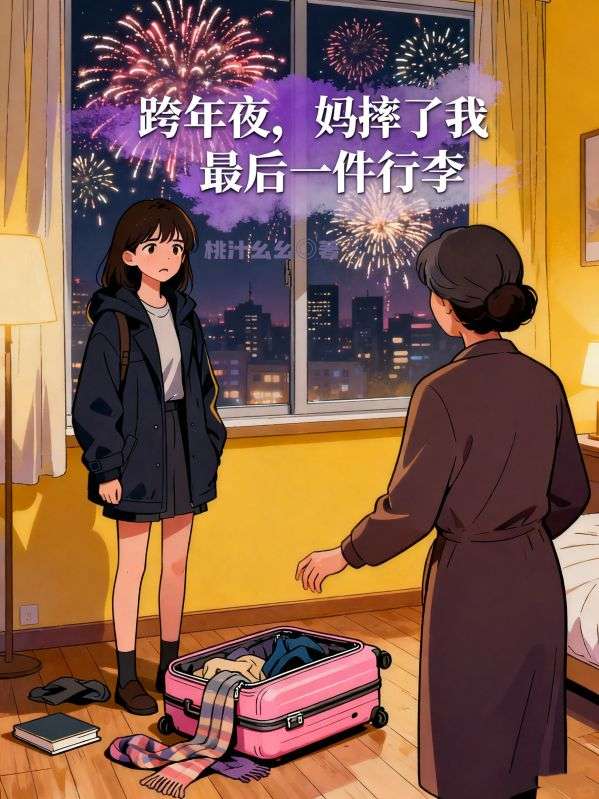 跨年夜，媽摔了我最後一件行李