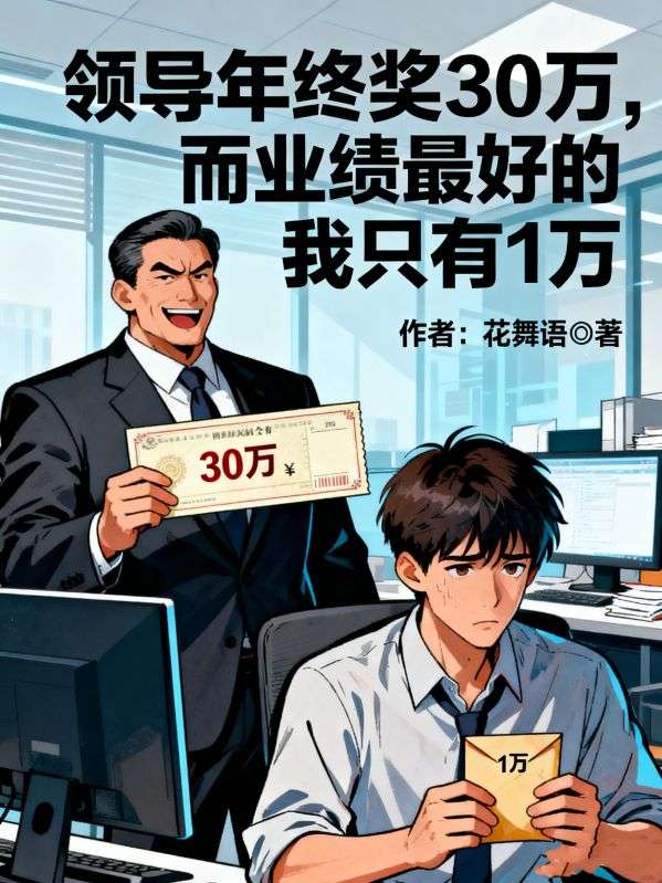 領導年終獎30萬，而業績最好的我隻有1萬