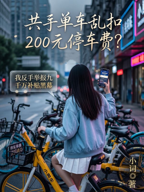 共享單車亂扣200元停車費？我反手舉報九千萬補貼黑幕