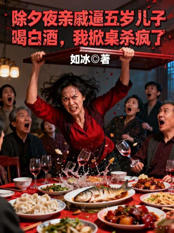 除夕夜親戚逼五歲兒子喝白酒，我掀桌殺瘋了