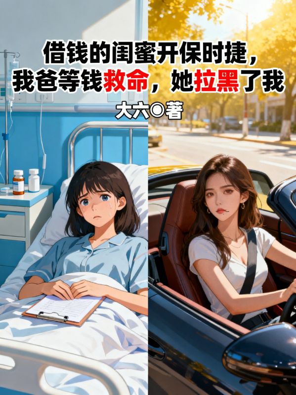 借錢的閨蜜開保時捷，我爸等錢救命，她拉黑了我