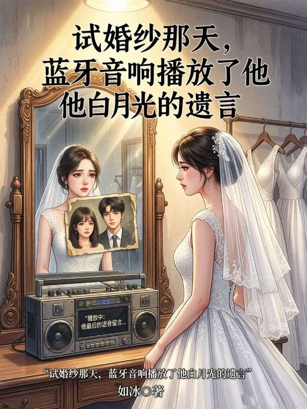 試婚紗那天，藍牙音響播放了他白月光的遺言