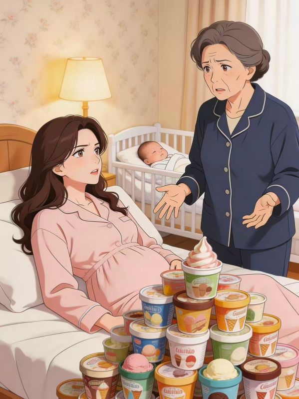 兒媳坐月子逼我吃兩千份冰淇淋