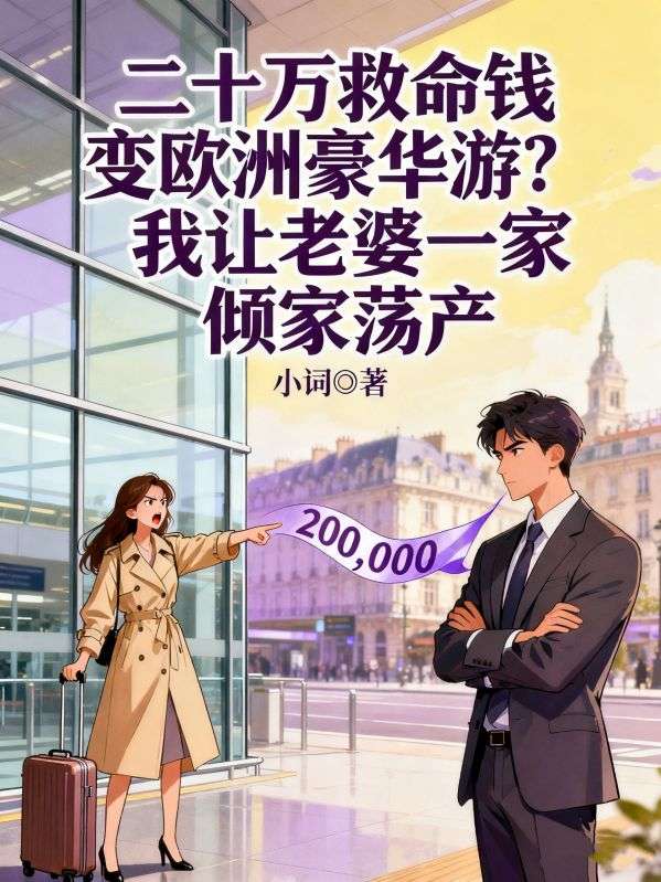 二十萬救命錢變歐洲豪華遊？我讓老婆一家傾家蕩產