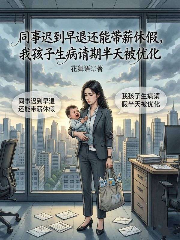 同事遲到早退還能帶薪休假，我孩子生病請假半天被優化