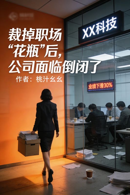 裁掉職場‘花瓶’後，公司麵臨倒閉了