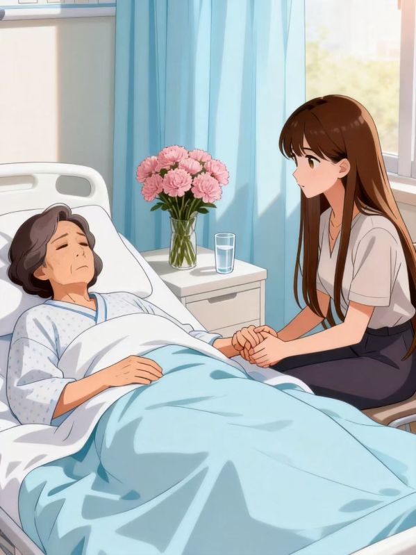 我媽乳腺癌後，護士逼我放棄治療