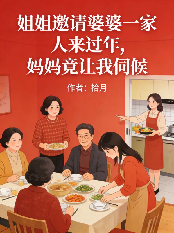 姐姐邀請婆婆一家人來過年，媽媽竟讓我伺候