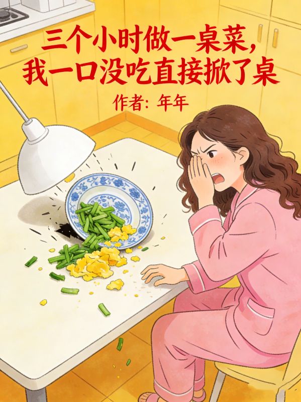 三個小時做一桌菜，我一口沒吃直接掀了桌