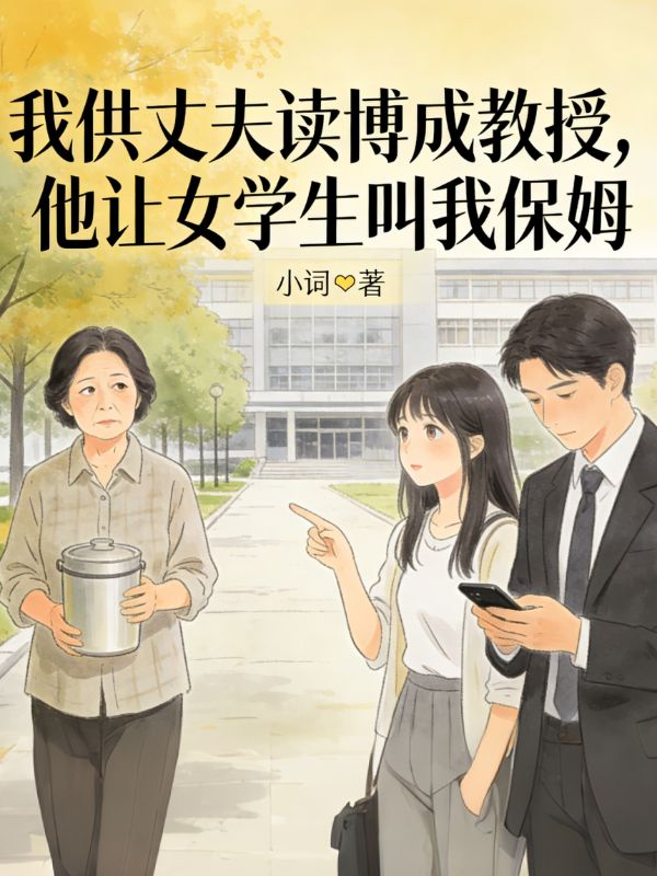 我供丈夫讀博成教授，他讓女學生叫我保姆