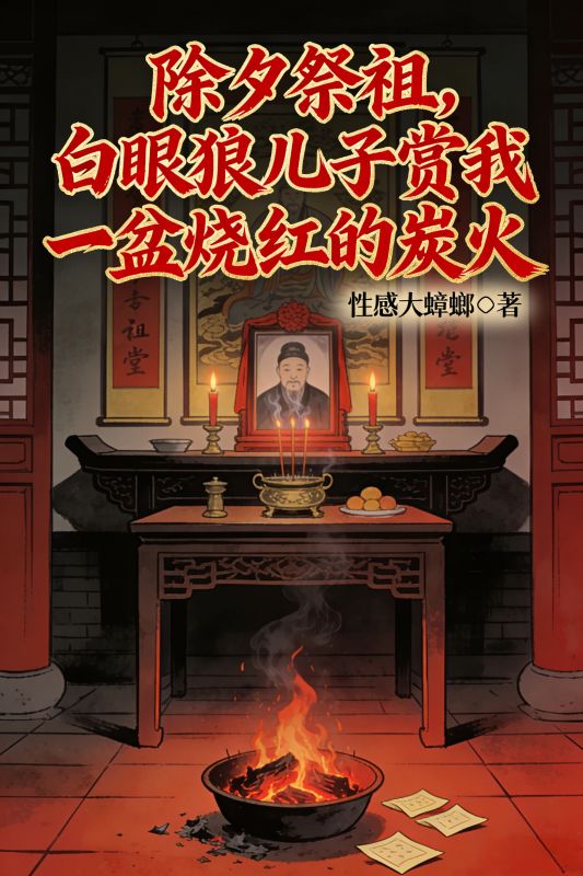 除夕祭祖，白眼狼兒子賞我一盆燒紅的炭火