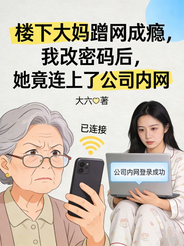樓下大媽蹭網成癮，我改密碼後，她竟連上了公司內網