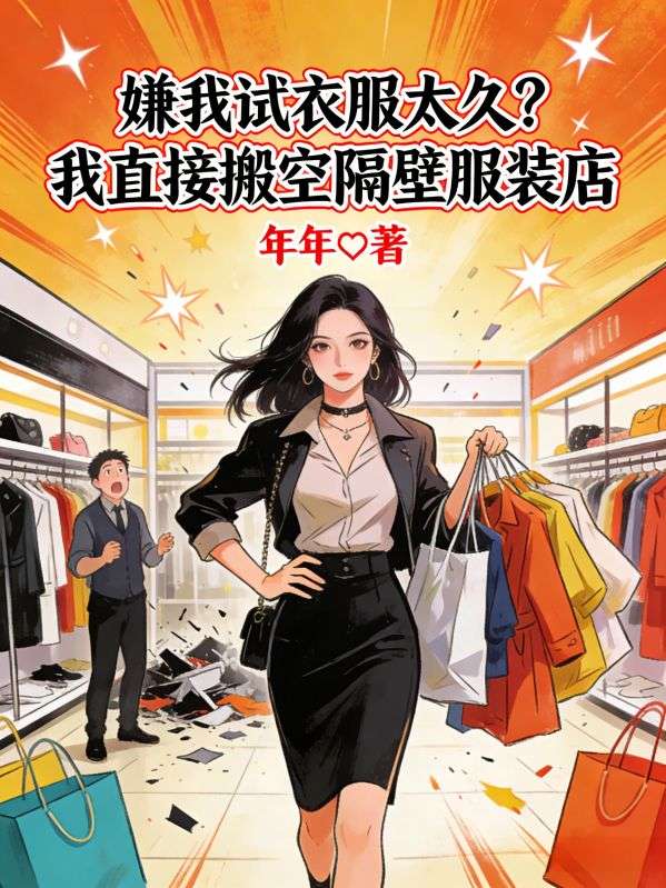 嫌我試衣服太久？我直接搬空隔壁服裝店