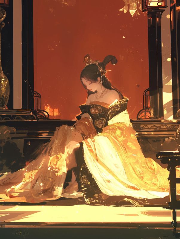 春已去，海棠將晚