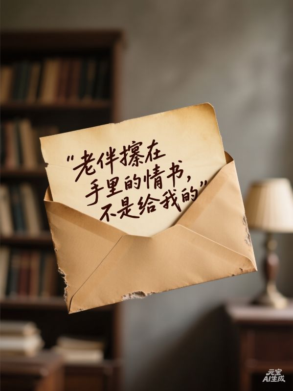 老伴攥在手裏的情書，不是給我的