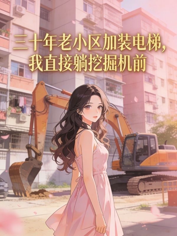 三十年老小區加裝電梯，我直接躺挖掘機前