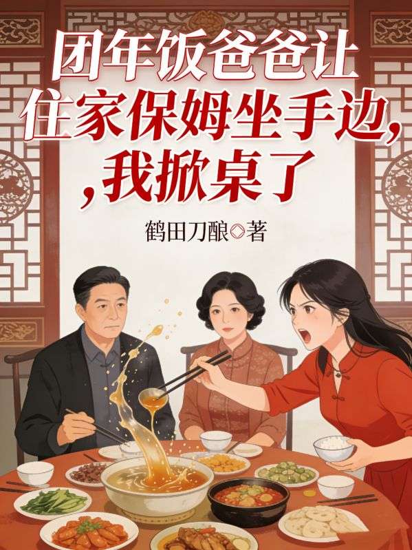 團年飯爸爸讓住家保姆坐手邊，我掀桌了