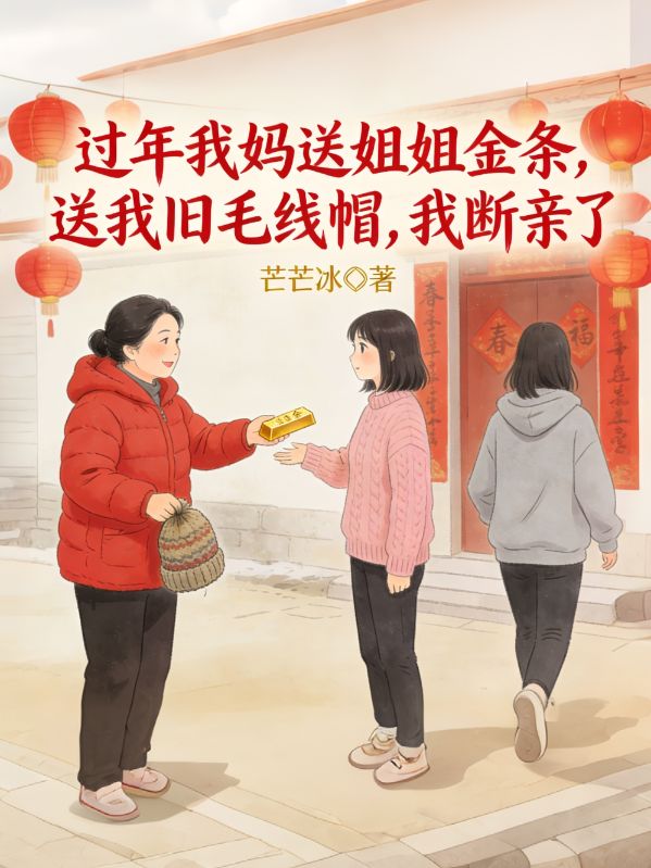 過年我媽送姐姐金條，送我舊毛線帽，我斷親了