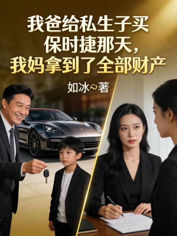 我爸給私生子買保時捷那天，我媽拿到了全部財產