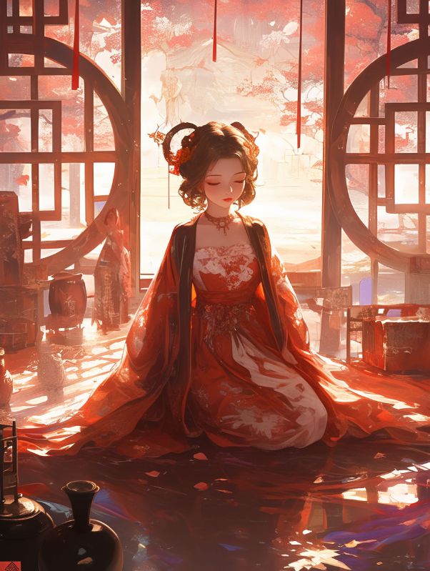 雁來紅滿烽火天