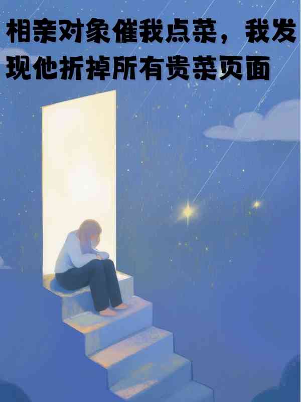 相親對象催我點菜，我發現他折掉所有貴菜頁麵