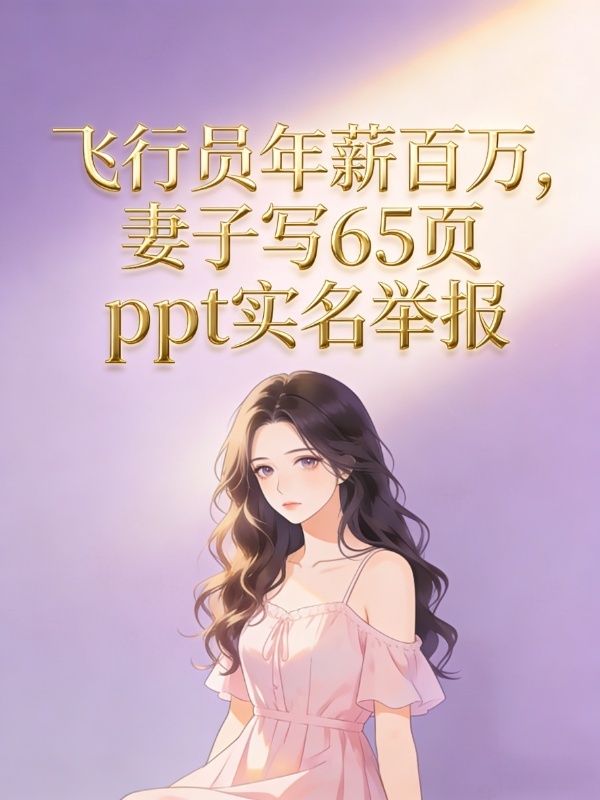 飛行員年薪百萬，妻子寫65頁ppt實名舉報