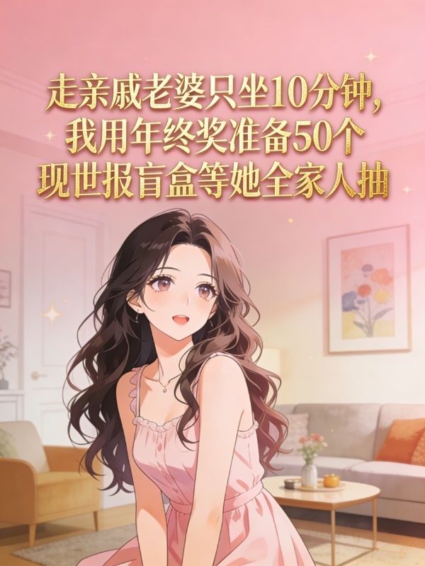 走親戚老婆隻坐10分鐘，我準備盲盒回禮她傻眼了
