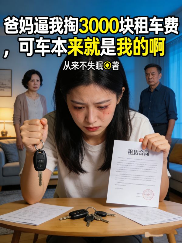 爸媽逼我掏3000塊租車費，可車本來就是我的啊