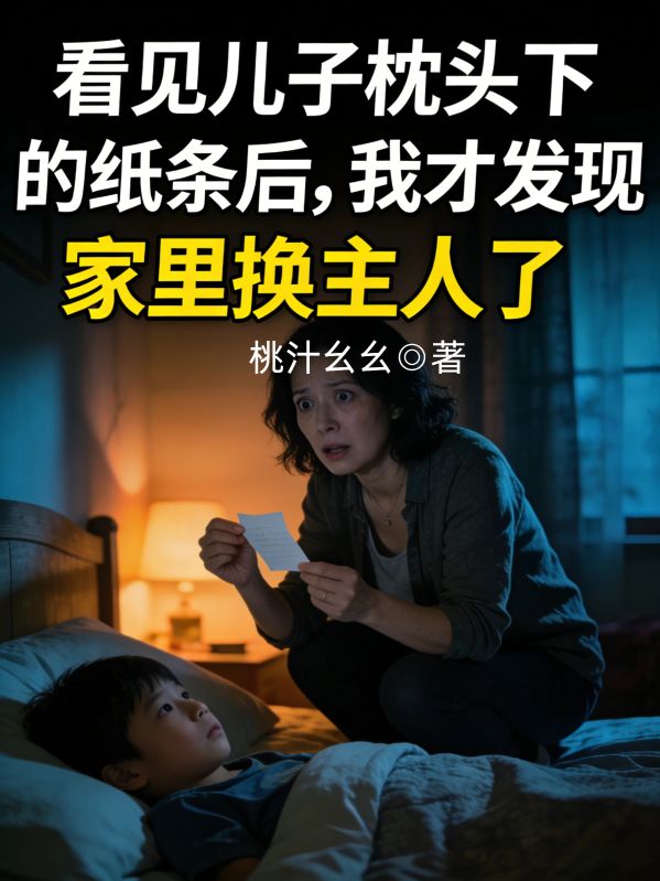 看見兒子枕頭下的紙條後，我才發現家裏換主人了