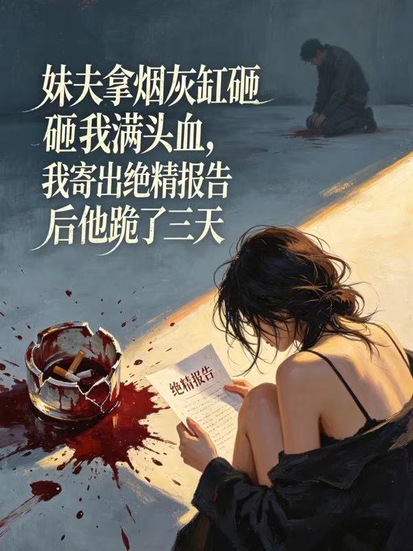 妹夫拿煙灰缸砸我滿頭血，我寄出絕精報告後他跪了三天