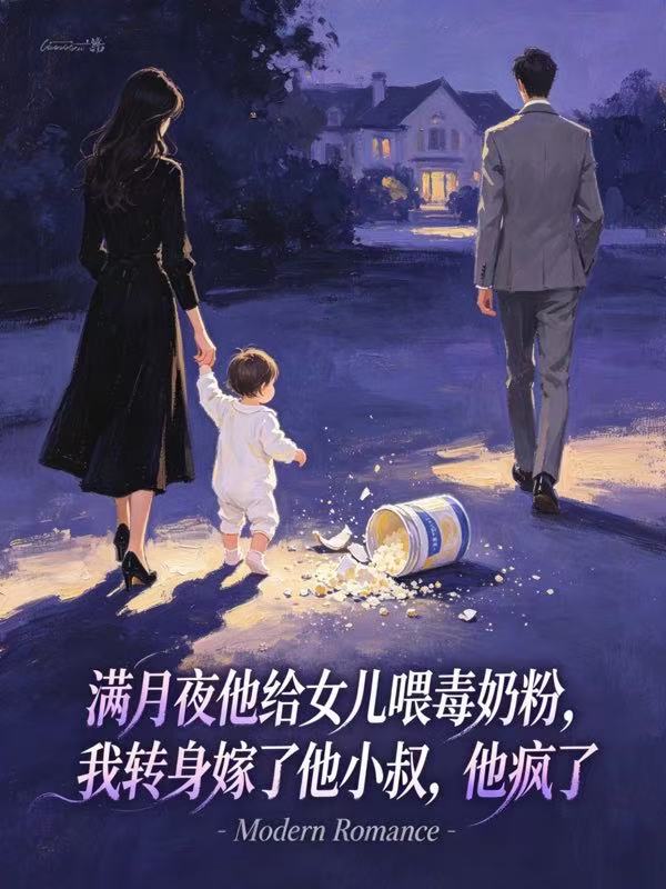 滿月宴他給女兒喂毒奶粉，我轉身嫁了他小叔，他瘋了
