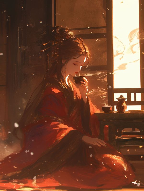 半生含玉半生霜 