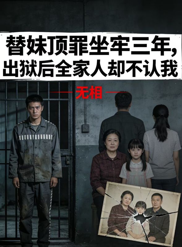 替妹頂罪坐牢三年，出獄後全家人卻不認我