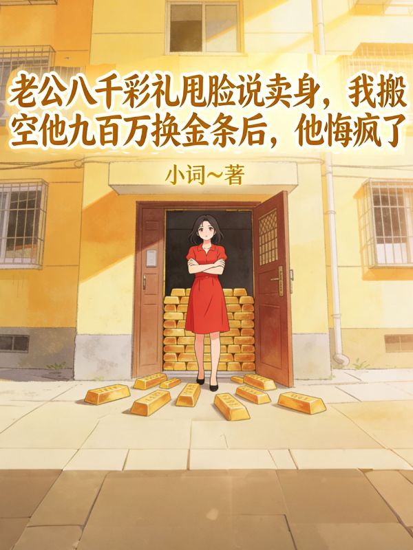 老公八千彩禮甩臉說賣身，我搬空他九百萬換金條後，他悔瘋了