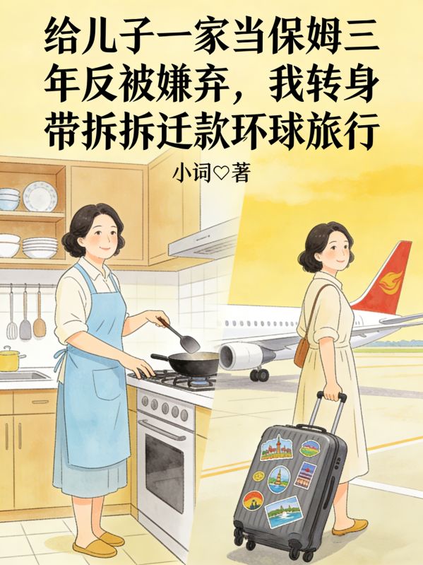 給兒子一家當保姆三年反被嫌棄，我轉身帶拆遷款環球旅行
