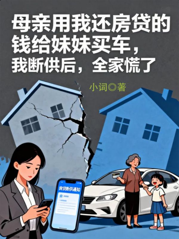 母親用我還房貸的錢給妹妹買車，我斷供後，全家慌了