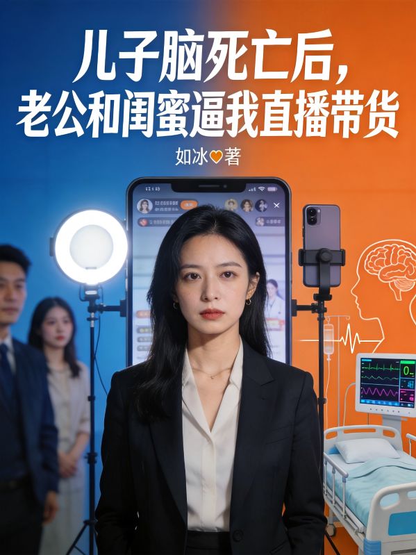兒子腦死亡後，老公和閨蜜逼我直播帶貨