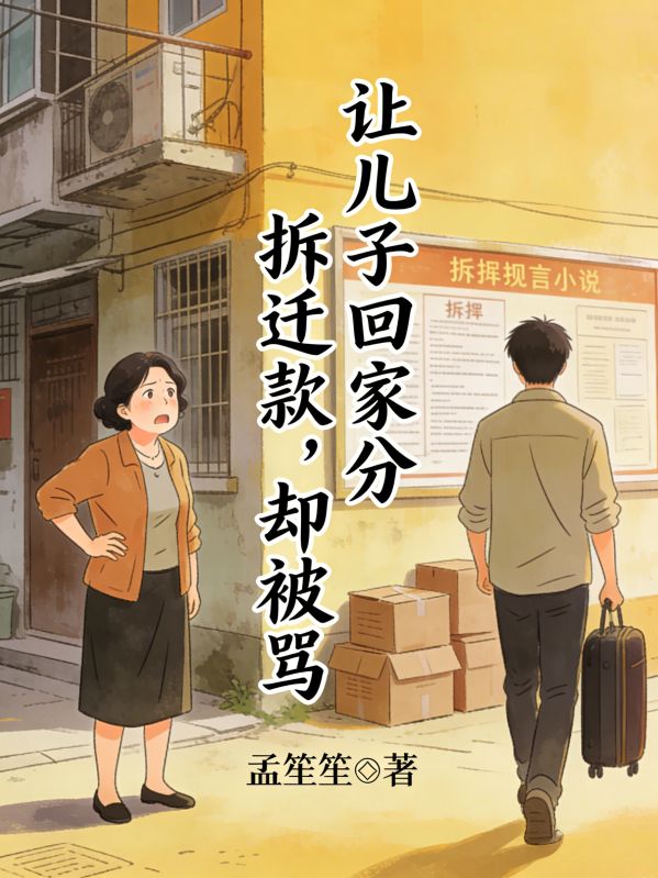 讓兒子回家分拆遷款，卻被罵