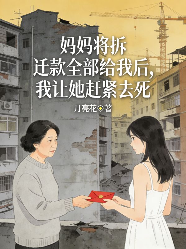 媽媽將拆遷款全部給我後，我讓她趕緊去死