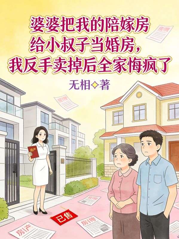 婆婆把我的陪嫁房給小叔子當婚房，我反手賣掉後全家悔瘋了