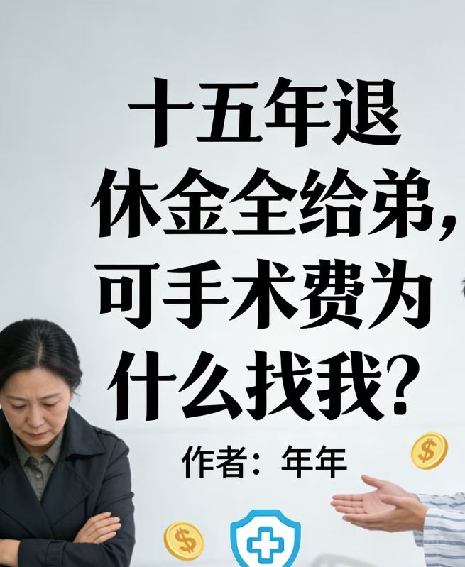 十五年退休金全給弟，可手術費為什麼找我？