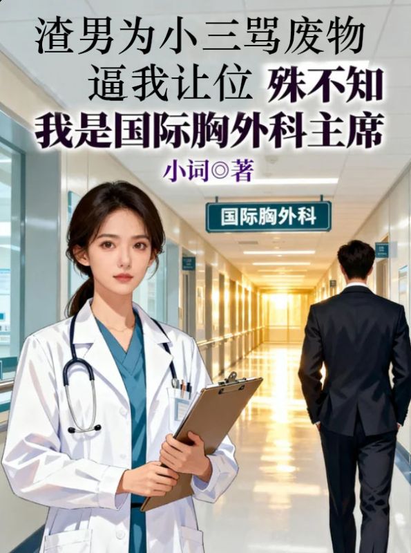 渣男為小三罵廢物逼我讓位，殊不知我是國際胸外科主席