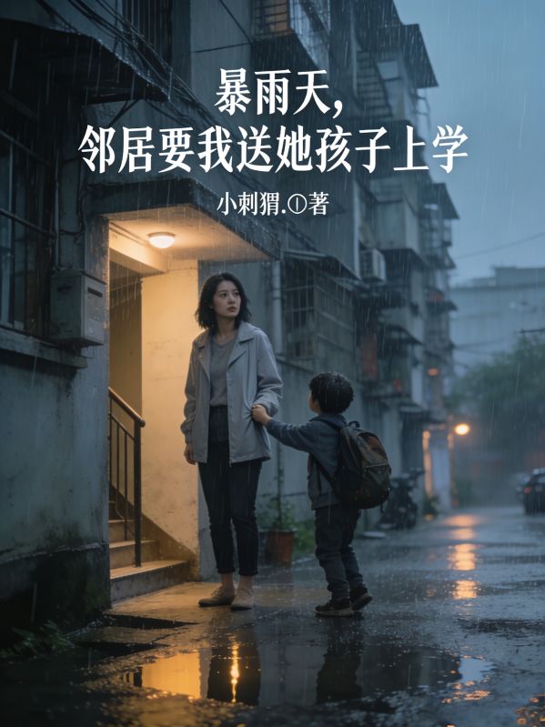 暴雨天，鄰居要我送她孩子上學