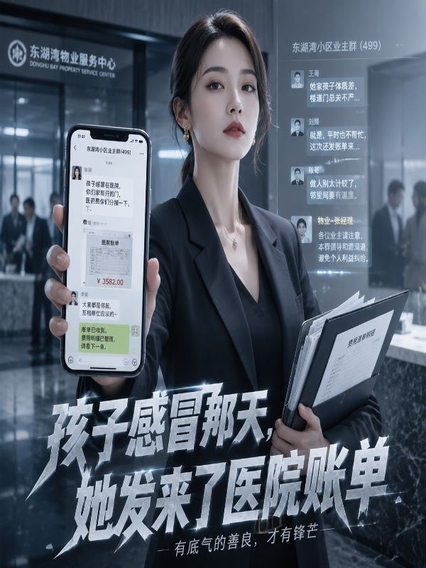 孩子感冒那天，她發來了醫院賬單